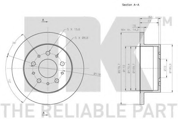 Disc frana 3