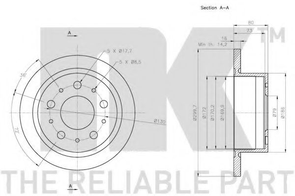 Disc frana 3