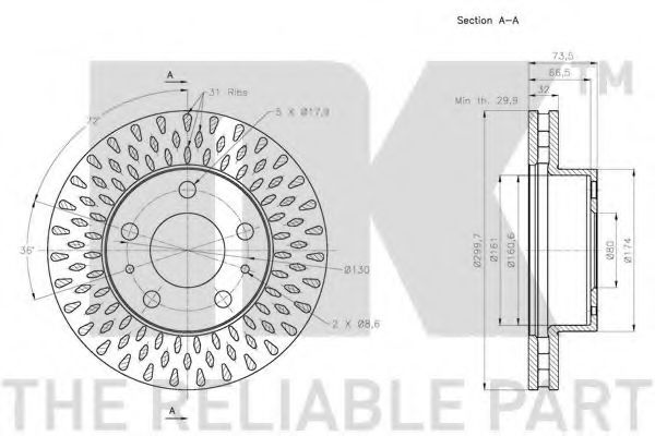 Disc frana 3