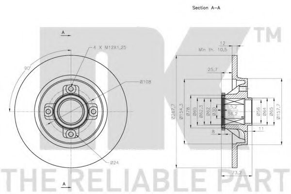 Disc frana 3