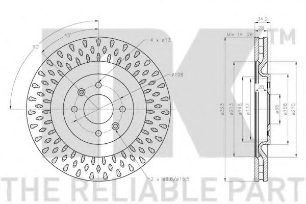 Disc frana 3