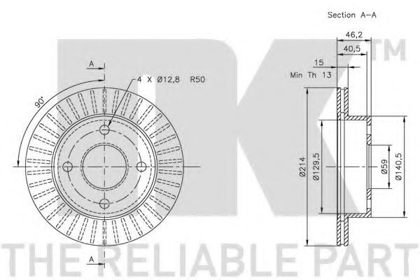 Disc frana 2
