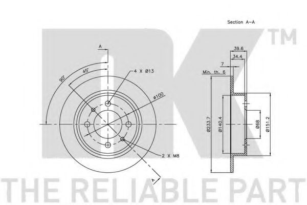 Disc frana 3
