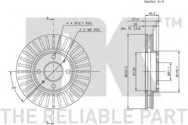 Disc frana 2