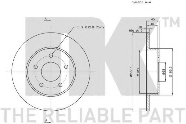 Disc frana 3