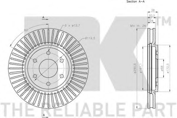 Disc frana 3