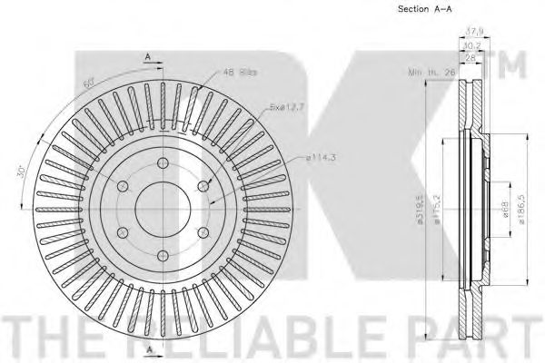 Disc frana 3