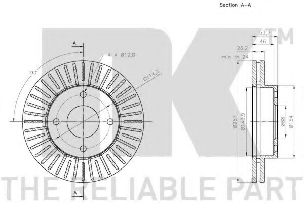 Disc frana 3