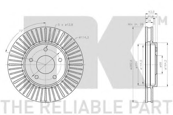 Disc frana 3