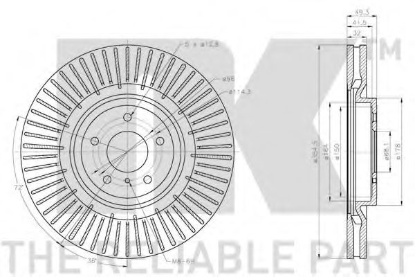 Disc frana 2