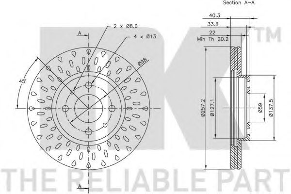 Disc frana 3