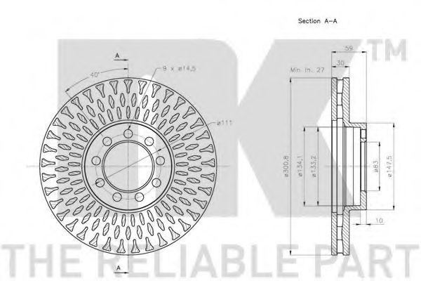 Disc frana 3