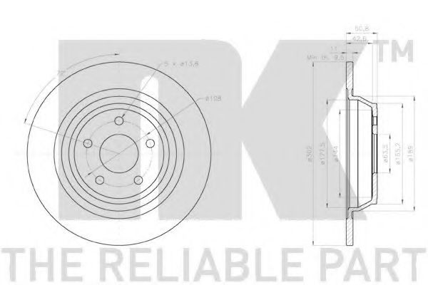 Disc frana 3