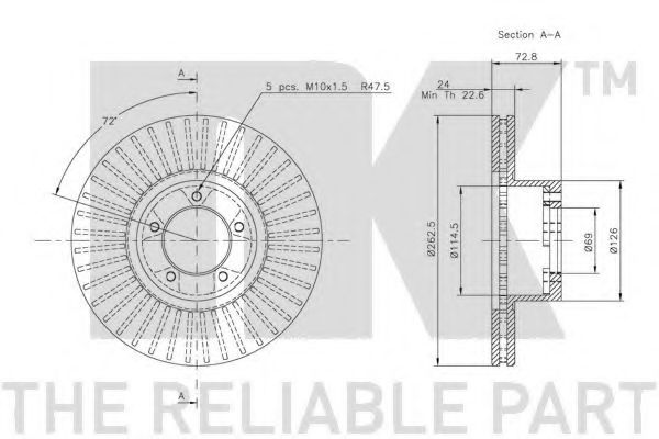 Disc frana 2