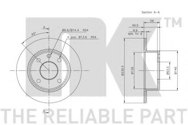 Disc frana 2