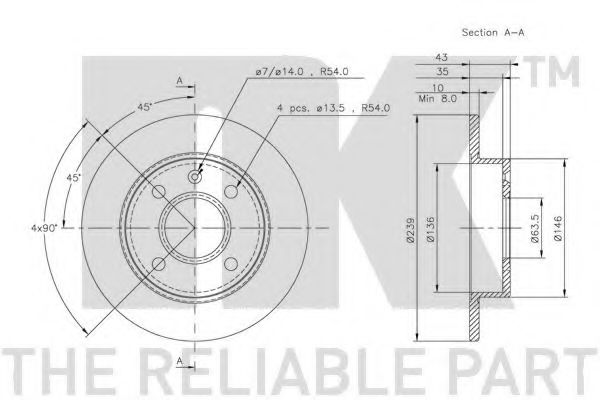Disc frana 3