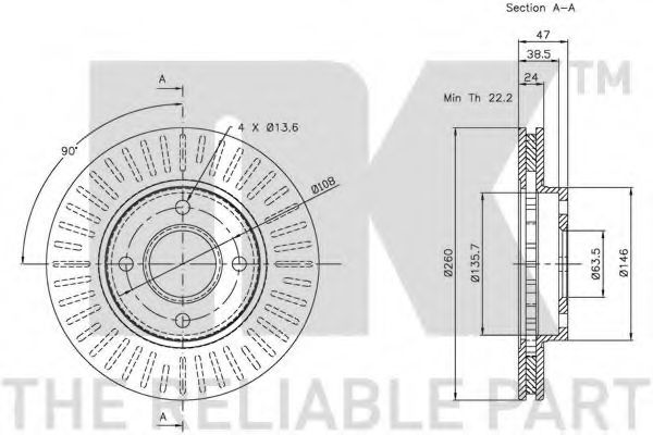 Disc frana 3