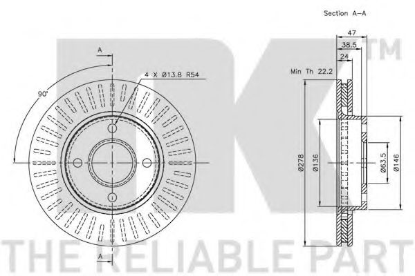 Disc frana 3
