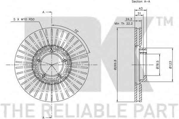 Disc frana 2