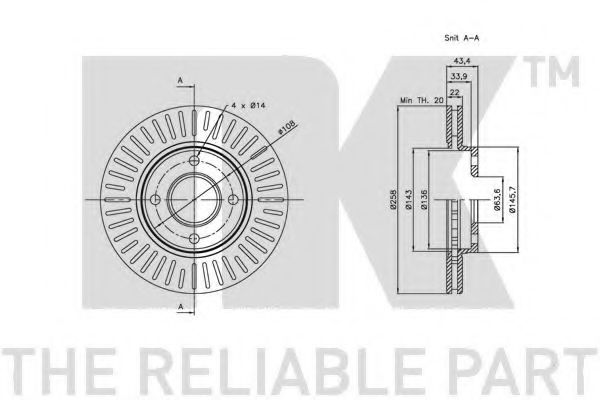Disc frana 3