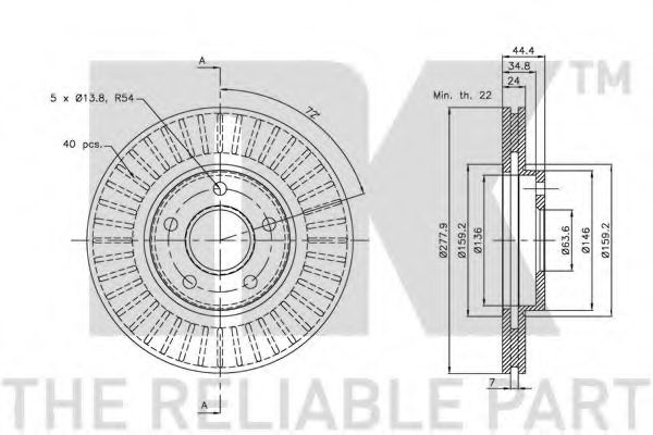 Disc frana 2