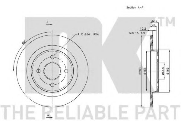 Disc frana 2