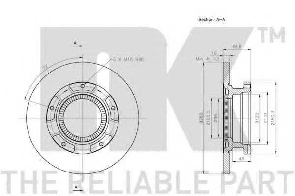 Disc frana 3