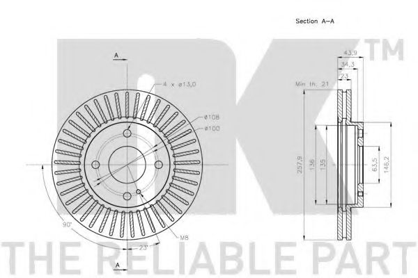 Disc frana 3