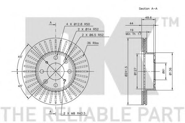 Disc frana 2