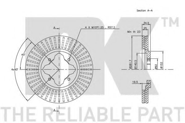 Disc frana 2