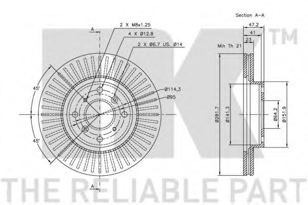 Disc frana 2