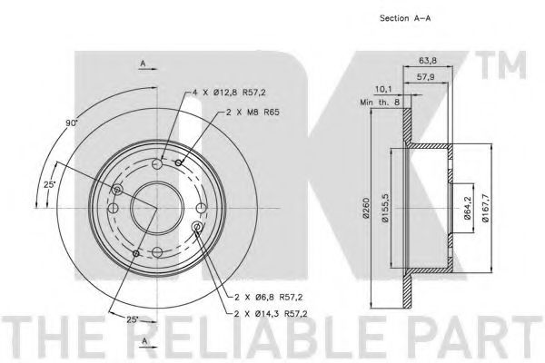 Disc frana 3