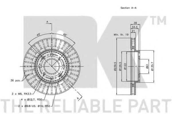 Disc frana 2