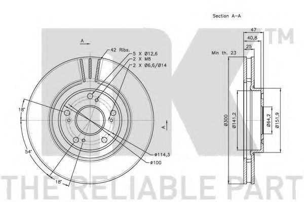 Disc frana 2