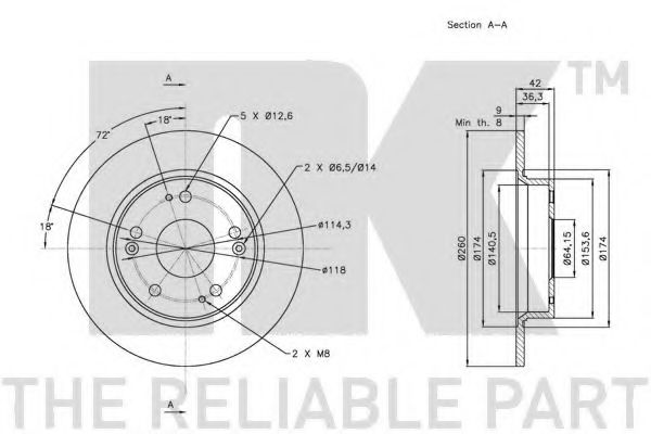 Disc frana 3