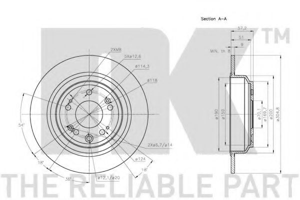 Disc frana 3