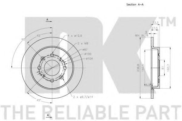 Disc frana 3