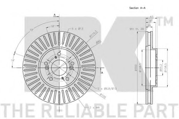 Disc frana 2