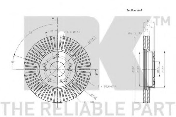 Disc frana 3