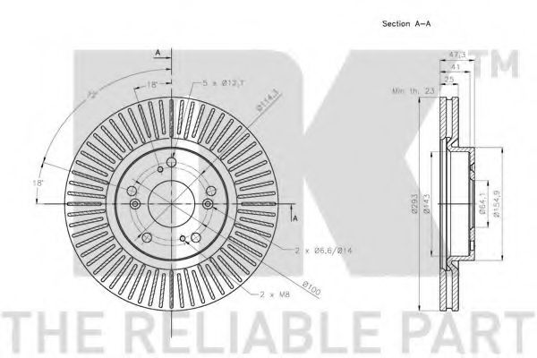 Disc frana 3