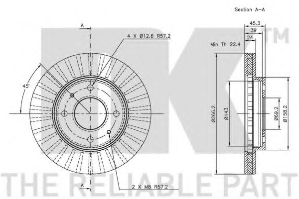 Disc frana 2