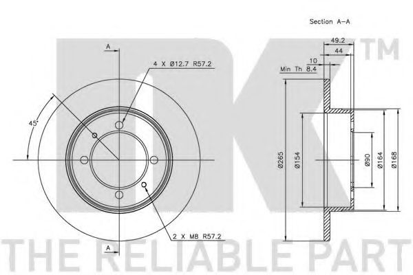 Disc frana 2