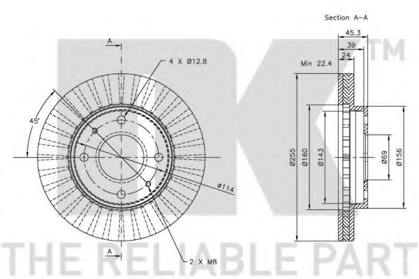 Disc frana 3
