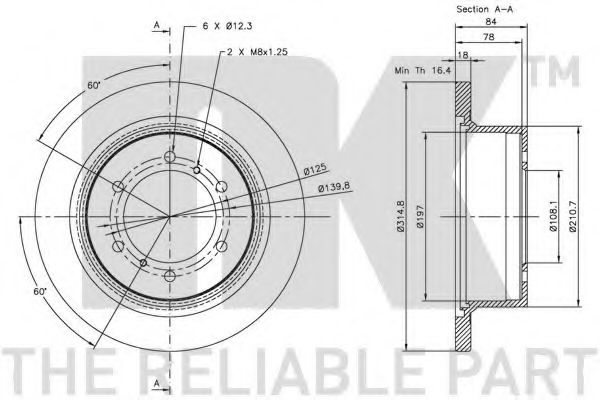 Disc frana 3
