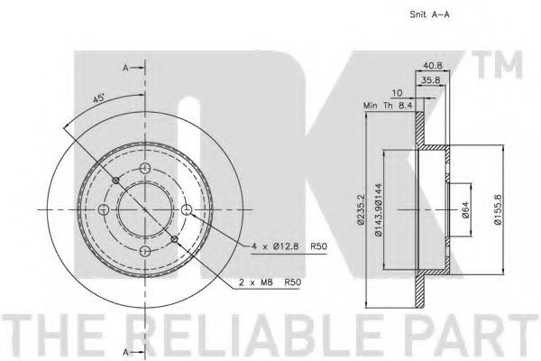 Disc frana 2