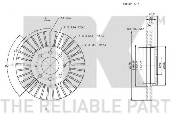 Disc frana 2