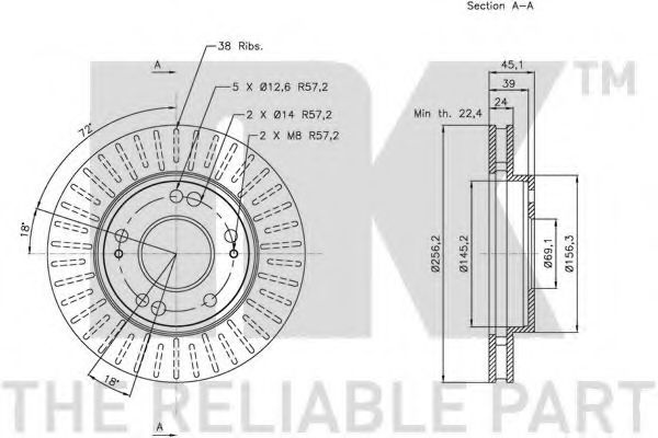 Disc frana 2
