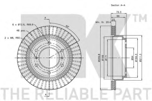 Disc frana 3