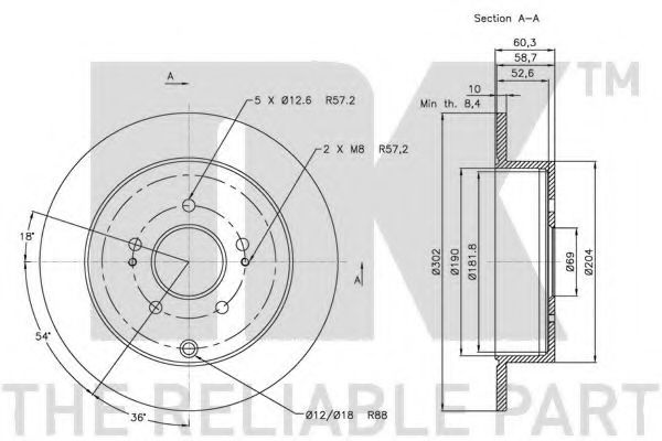 Disc frana 3