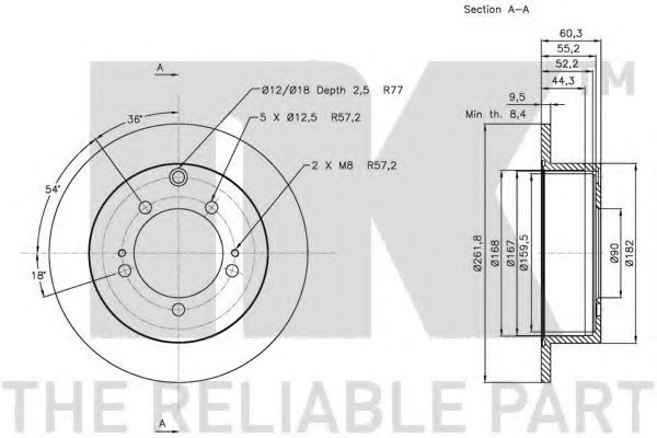 Disc frana 2